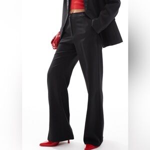 ASOS Design Straight Leg Tailored Tux Pants